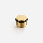 Uji - Matte Brass Door Stop - Architectural Hardware - Matte Brass Door Stop