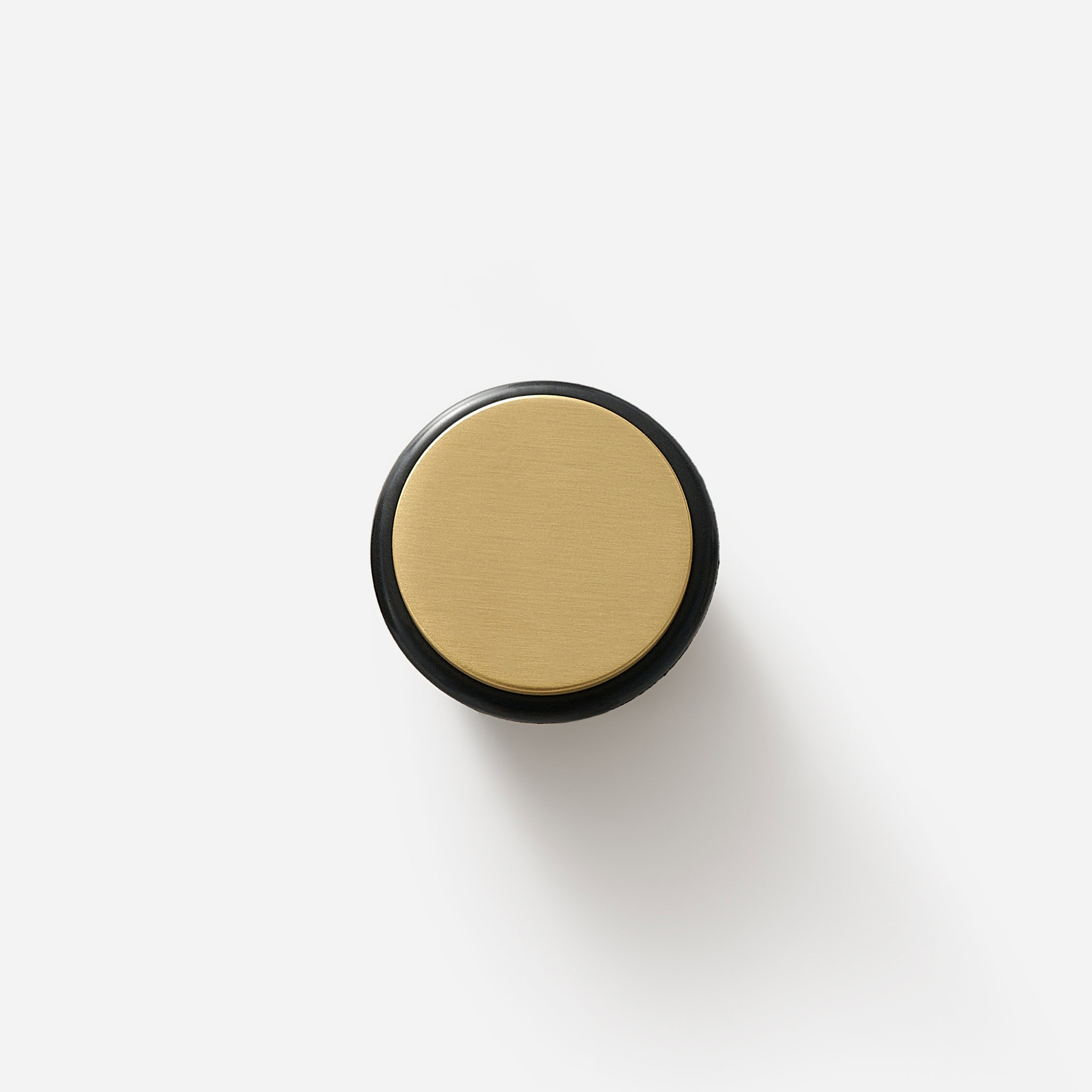 Uji - Matte Brass Door Stop - Architectural Hardware - Matte Brass Door Stop