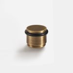 Uji - Antique Bronze Brass Door Stop - Architectural Hardware - Antique Bronze Brass Door Stop