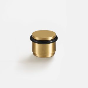 Uji - Matte Brass Door Stop - Architectural Hardware - Matte Brass Door Stop