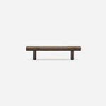 Ekati - Knurled Brushed Nickel Brass Handle - Architectural Hardware - Knurled Brushed Nickel Brass