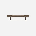 Ekati - Knurled Brushed Nickel Brass Handle - Architectural Hardware - Knurled Brushed Nickel Brass