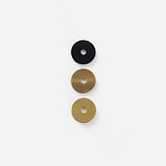 Matte Brass Diamond Knurled Door Pull - 300mm, Single-Sided