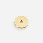 Matte Brass Diamond Knurled Door Pull - 300mm, Single-Sided