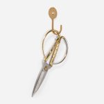 Hammered Brass Wall Hook - Wall Hooks - Hammered Brass Wall Hook