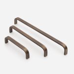 Mati - Matte Brass Handle - Architectural Hardware - Matte Brass Handle