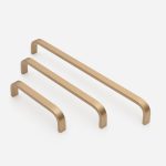 Mati - Matte Brass Handle - Architectural Hardware - Matte Brass Handle