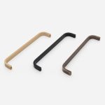 Mati - Matte Brass Handle - Architectural Hardware - Matte Brass Handle