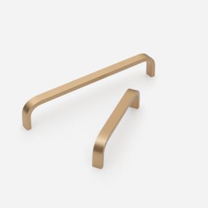 Mati - Matte Brass Handle - Architectural Hardware - Matte Brass Handle