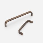 Mati - Matte Brass Handle - Architectural Hardware - Matte Brass Handle
