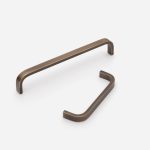 Mati - Matte Brass Handle - Architectural Hardware - Matte Brass Handle