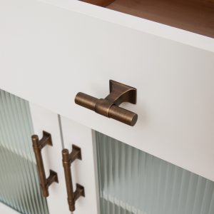 Seville - Brushed Brass Handle - Architectural Hardware - Brushed Brass