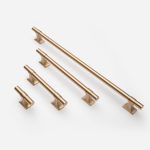 Seville - Brushed Brass Handle - Architectural Hardware - Brushed Brass