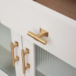 Seville - Brushed Brass Handle - Architectural Hardware - Brushed Brass