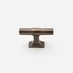 Seville - Antique Bronze Brass Pull - Architectural Hardware - Antique Bronze Brass Pull