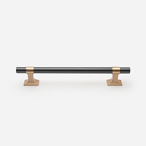 Seville - Matte Black/Brass Handle - 148mm