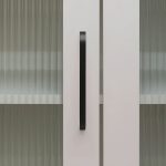 Mati - Matte Black Brass Handle - Architectural Hardware - Matte Black Brass