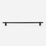 Oslo - Matte Black Brass Knurled Handle - Architectural Hardware - Matte Black Brass