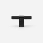 Oslo - Brushed Brass Knurled Pull - Architectural Hardware - Brushed Brass