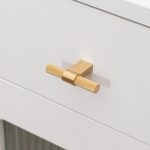 Oslo - Matte Black Brass Knurled Handle - Architectural Hardware - Matte Black Brass
