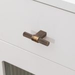 Oslo - Matte Black Brass Knurled Handle - Architectural Hardware - Matte Black Brass