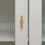 Oslo - Matte Black Brass Knurled Handle - Architectural Hardware - Matte Black Brass