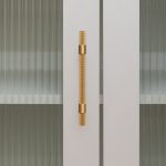 Oslo - Matte Black Brass Knurled Handle - Architectural Hardware - Matte Black Brass