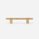Oslo - Matte Black Brass Knurled Handle - Architectural Hardware - Matte Black Brass