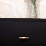 Oslo - Antique Bronze Brass Knurled Pull - Architectural Hardware - Antique Bronze Brass