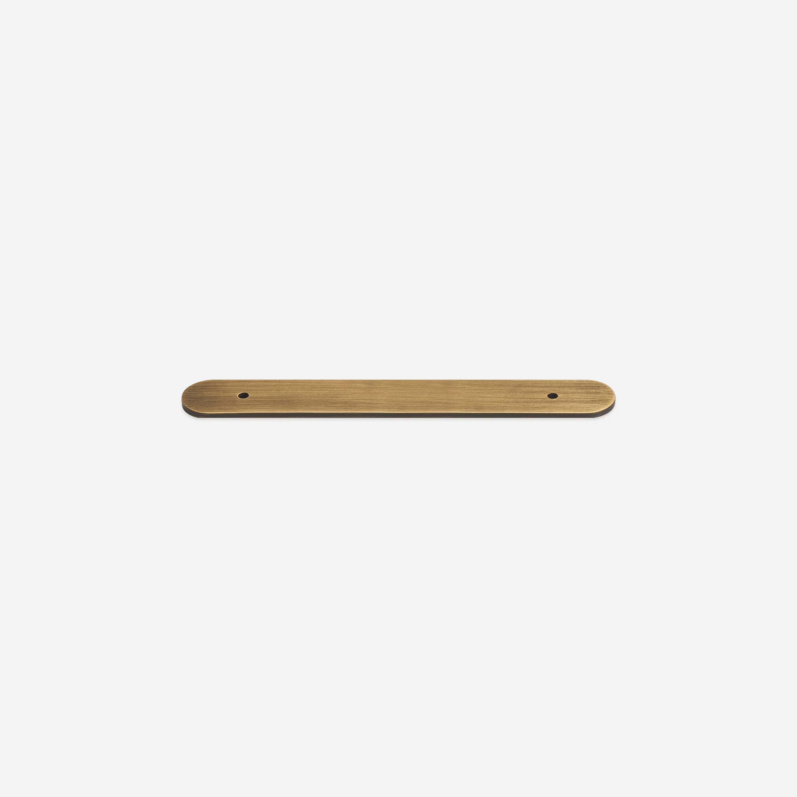 R-AB-12818025 Curved Brushed Brass Backplate - 148mm