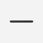 Curved Brushed Brass Backplate - 148mm
