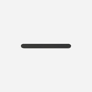 Curved Brushed Brass Backplate - 148mm