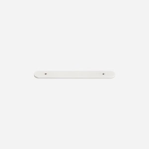 Curved Brushed Brass Backplate - 148mm