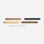 Rectangle Brushed Brass Backplate - Architectural Hardware - Backplate