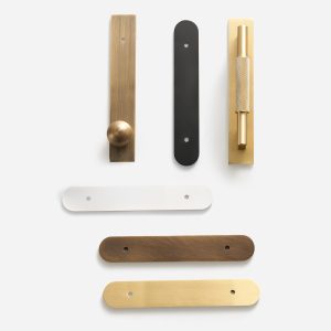 Rectangle Brushed Brass Backplate - Architectural Hardware - Backplate