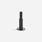 Delphi - Knurled Brushed Nickel Brass Door Stop - Architectural Hardware - Knurled Brushed Nickel Brass Door Stop