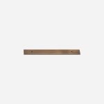 Rectangle Brushed Brass Backplate - Architectural Hardware - Backplate