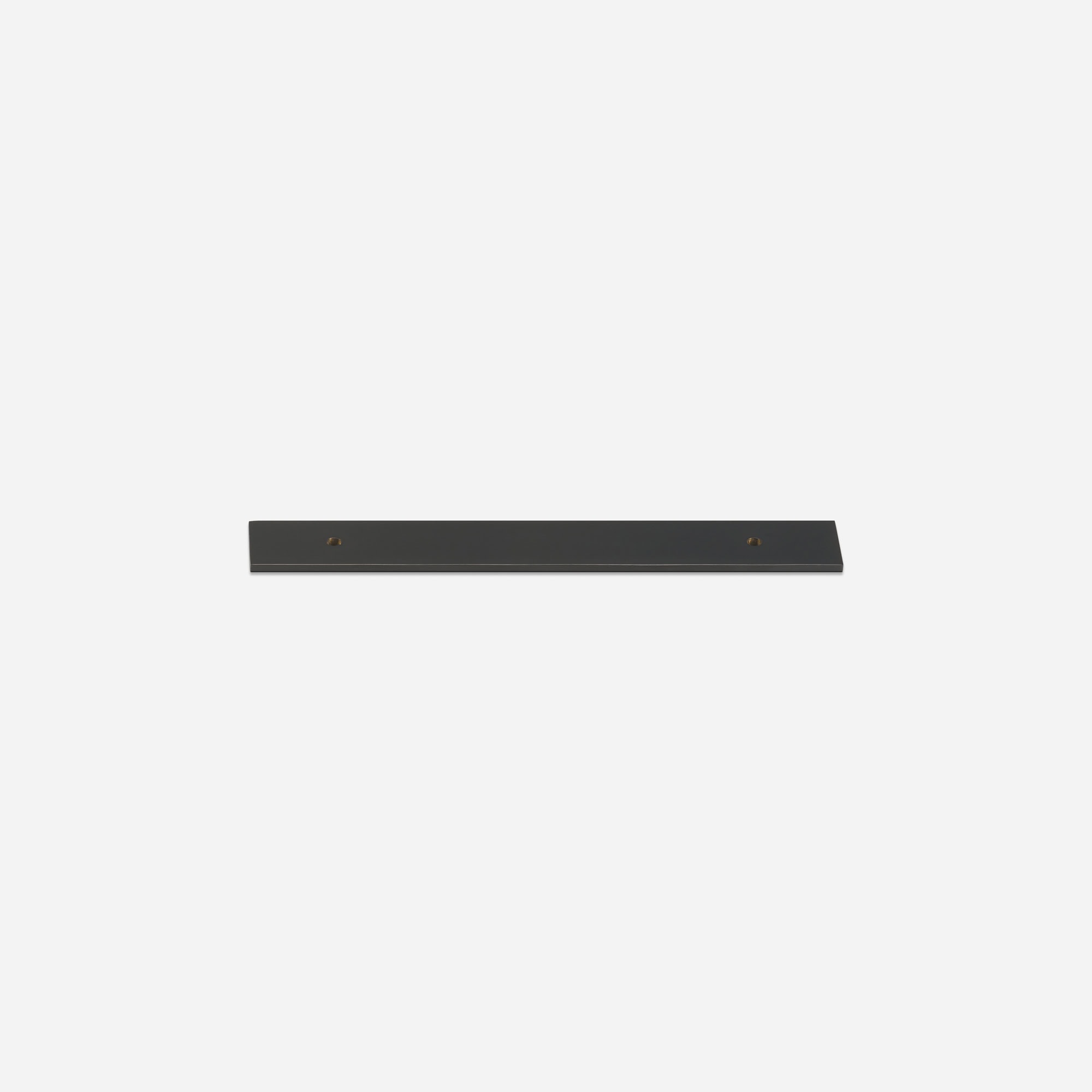 S-BLK-12818025 Rectangle Brushed Brass Backplate - Architectural Hardware - Backplate