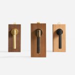 Bradford - Matte Black Brass Lever Handle - Architectural Hardware - Matte Black Brass Lever Handle