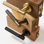 Bradford - Matte Black Brass Lever Handle - Architectural Hardware - Matte Black Brass Lever Handle