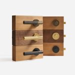 Bradford - Matte Black Brass Lever Handle - Architectural Hardware - Matte Black Brass Lever Handle