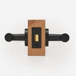 Essen - Matte Brass Lever Handle - Architectural Hardware - Matte Brass Lever Handle