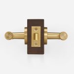 Essen - Matte Brass Lever Handle - Architectural Hardware - Matte Brass Lever Handle