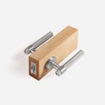 Essen - Matte Brass Lever Handle - Architectural Hardware - Matte Brass Lever Handle