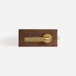 Essen - Matte Brass Lever Handle - Architectural Hardware - Matte Brass Lever Handle