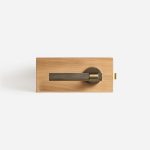 Essen - Matte Brass Lever Handle - Architectural Hardware - Matte Brass Lever Handle
