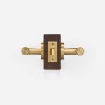 Essen - Matte Brass Lever Handle - Architectural Hardware - Matte Brass Lever Handle