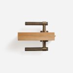 Essen - Matte Brass Lever Handle - Architectural Hardware - Matte Brass Lever Handle