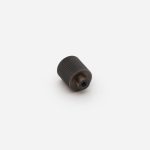 Midas - Matte Black Brass Linear Knurled Handle - 163mm
