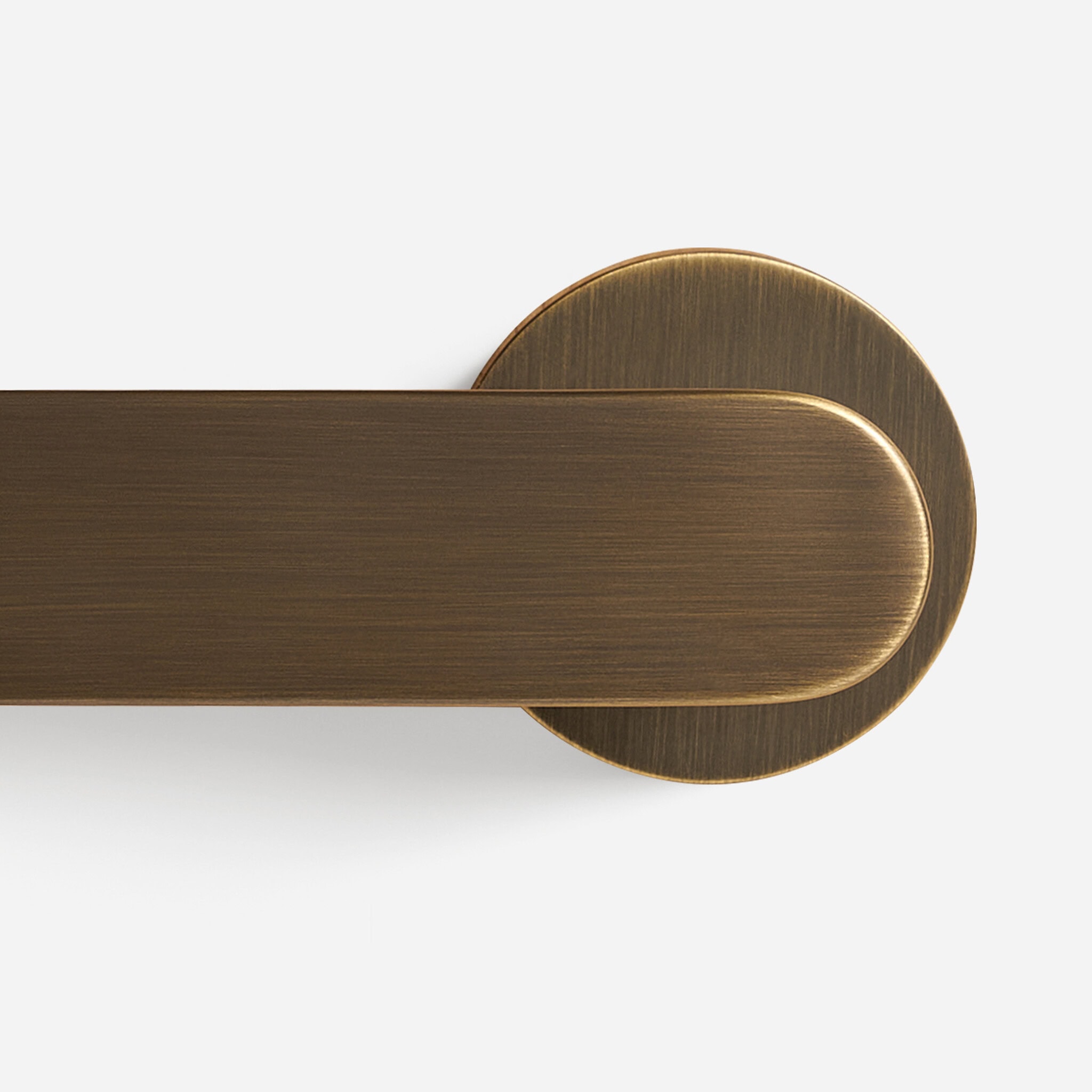 Munich - Matte Black Brass Lever Handle - Architectural Hardware - Matte Black Brass Lever Handle